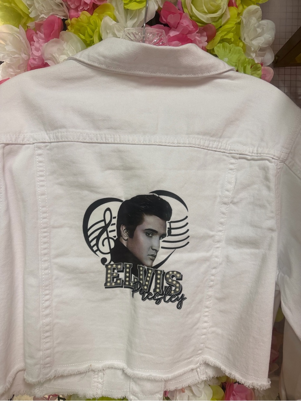 White Denim Jacket